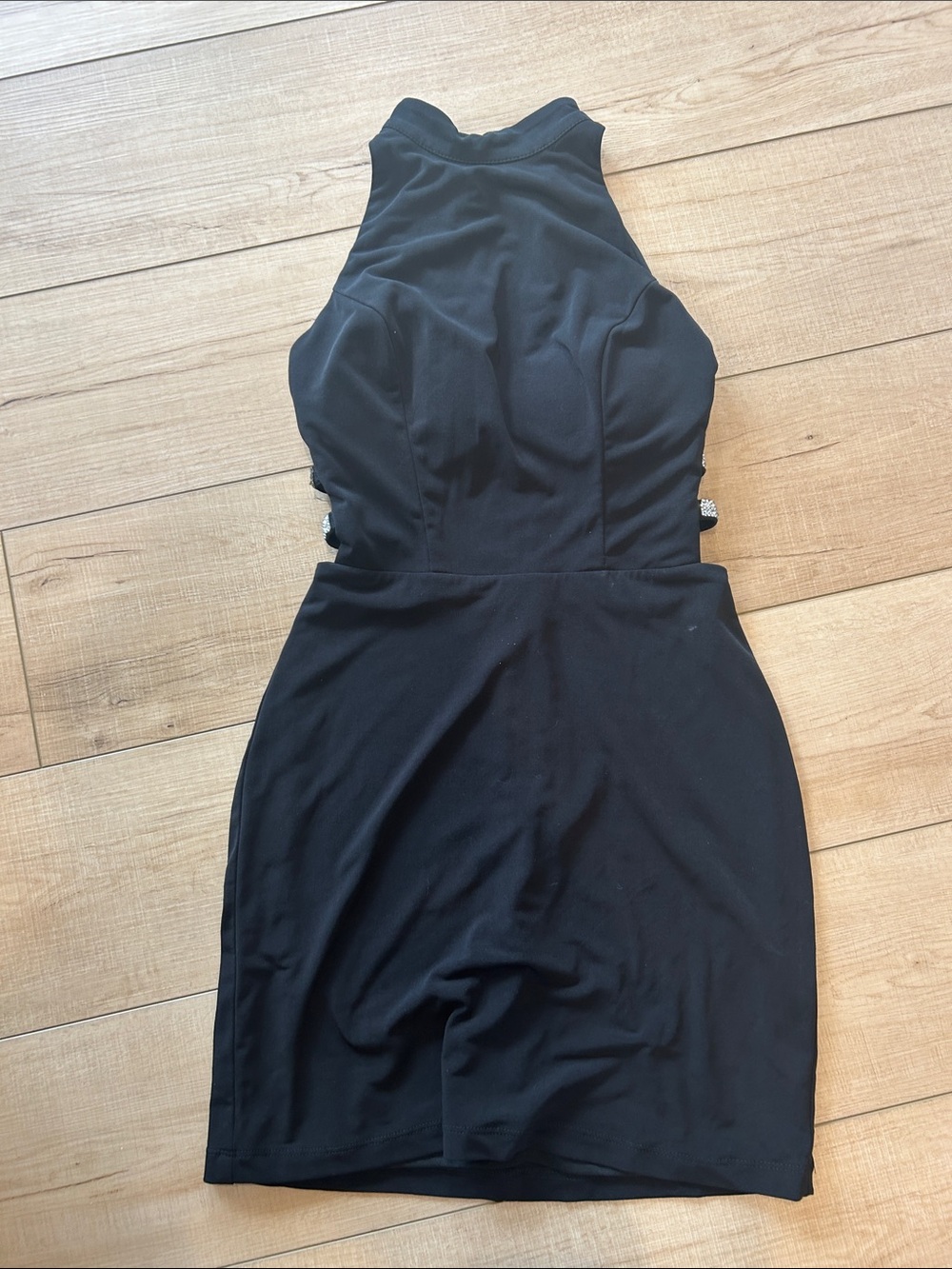 Speechless Black Halter Bodycon Mini Dress Junior size 3